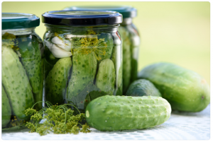 Probiotiques - cornichons